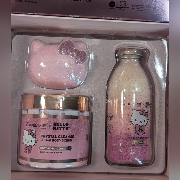The Crème Shop HELLO KITTY Lovely Luxury Gift Set Coco Rose Body Care,New Products : American Fashion Style Bags On Sale